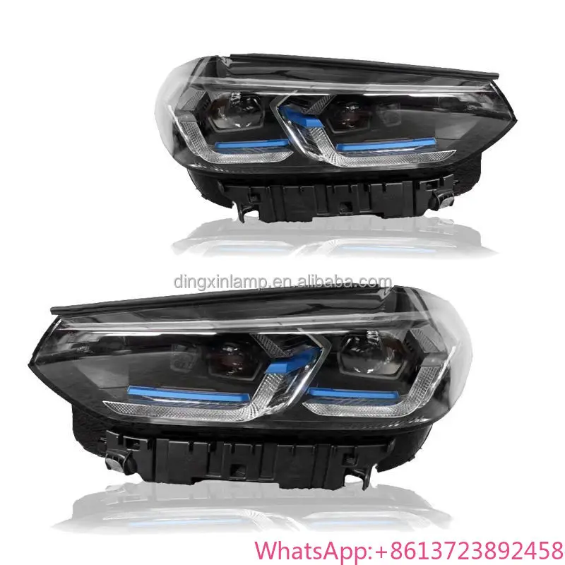 

For Car Lights for BMW X3 G01 F97 LED Headlight Projector Lens 2018-2021 X4 G02 F98 Head Lamp Drl Automotive Accessories