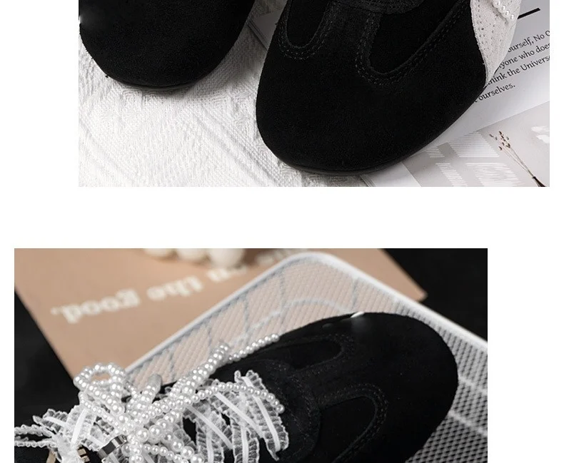 Rüschenbesetzte, transparente Schuhbänder aus Organza mit Schleife, süße, alltagstaugliche Schuhaccessoires für flache Sneaker und Freizeitschuhe. – Detail 8