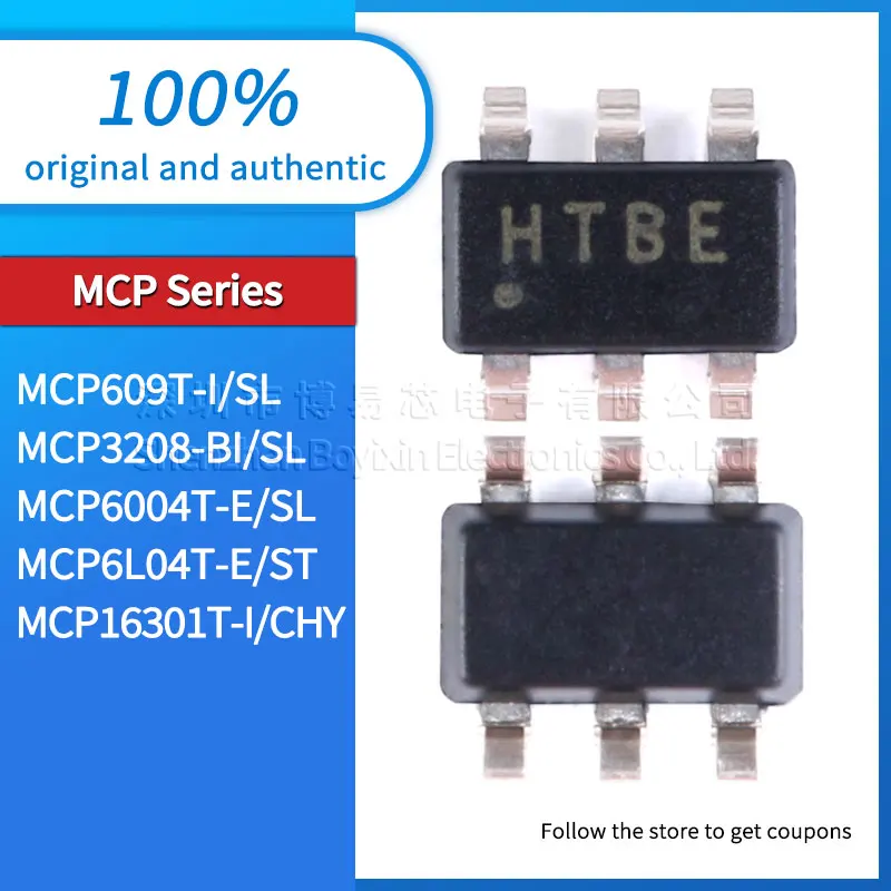 

Original genuine MCP16301T MCP3208 MCP6004T MCP609T MCP6L04T-E/ST I/CHY SL BI