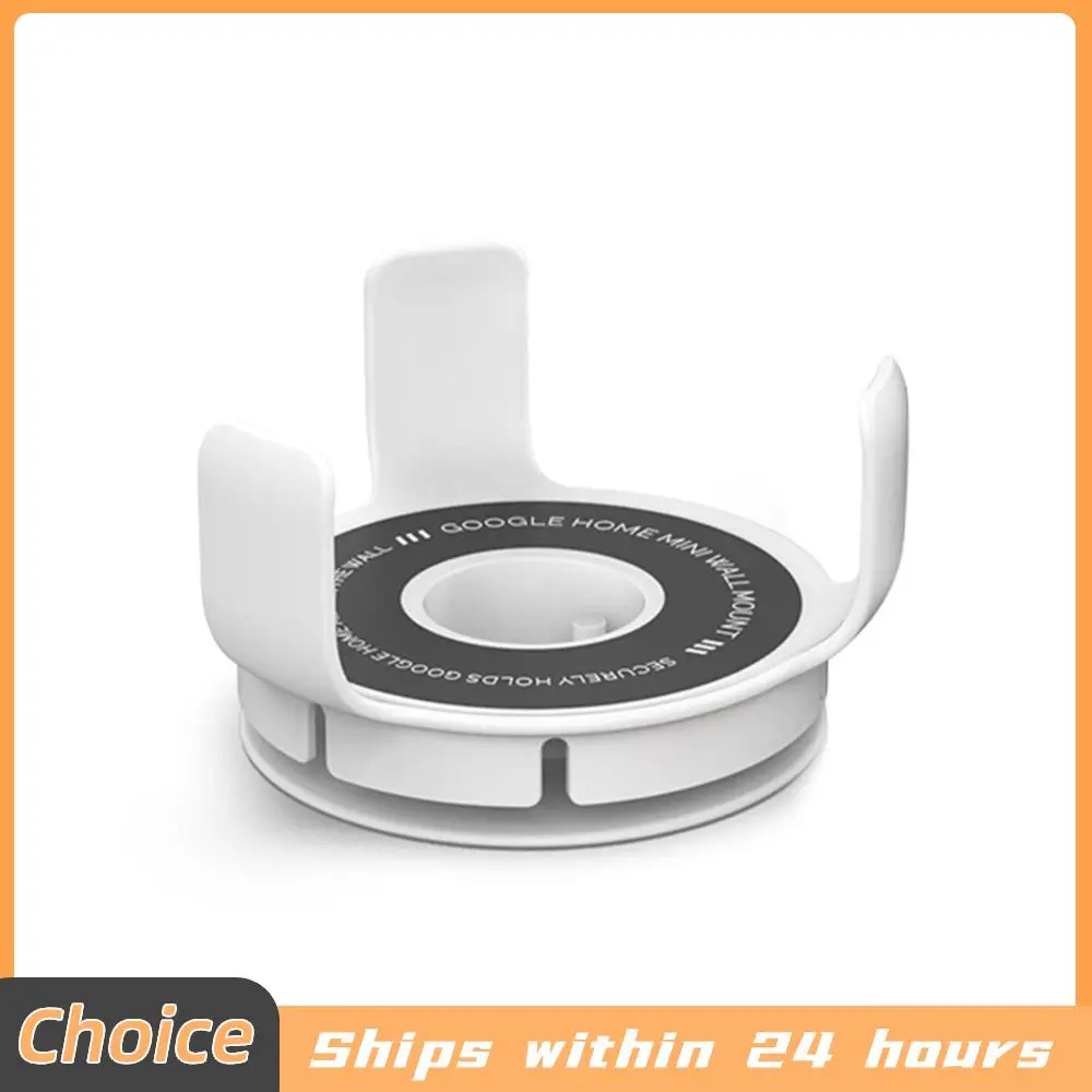 Soporte de Pared de ABS para Google Home Mini, Soporte para Altavoz, Organizador de Cables, Soporte de Almacenamiento, Colgador, Accesorios para Altavoces Inteligentes