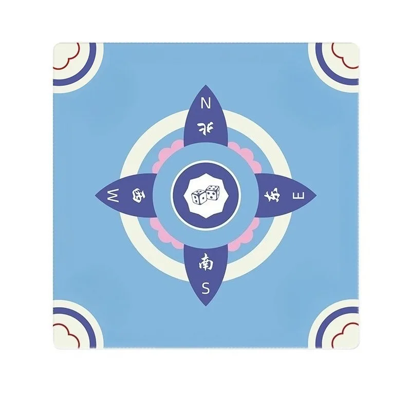 تكساس هولدم بوكر الجدول حصيرة 80x80 سنتيمتر المواد المطاطية سطح غير قابل للانزلاق مثالية لألعاب البوكر وما جونغ