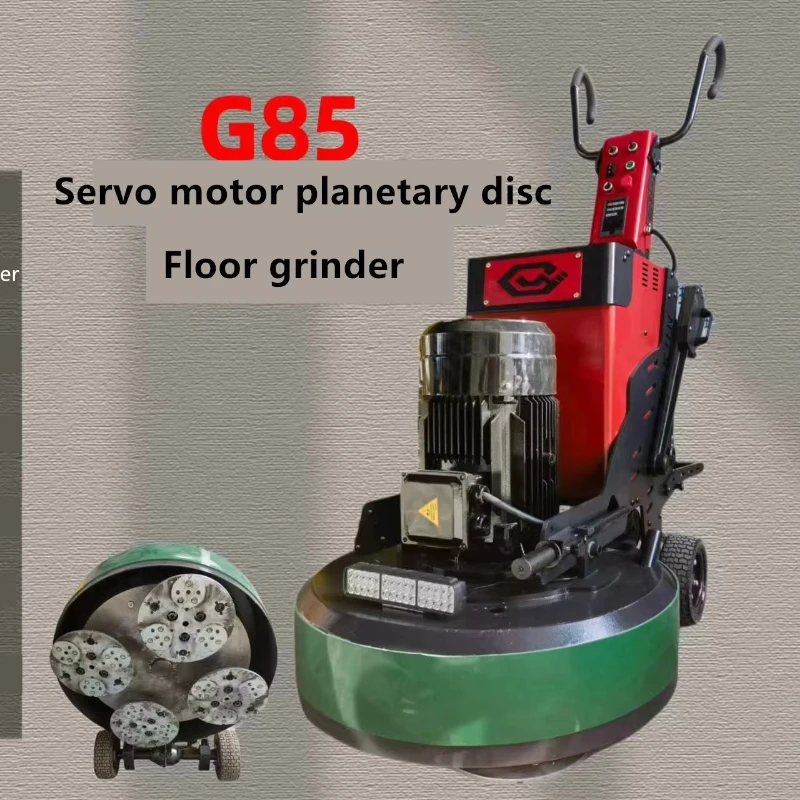 Automatic  Planetary Disc Grinder with 360-degree Non-leakage Grinding and Leveling Grinding.