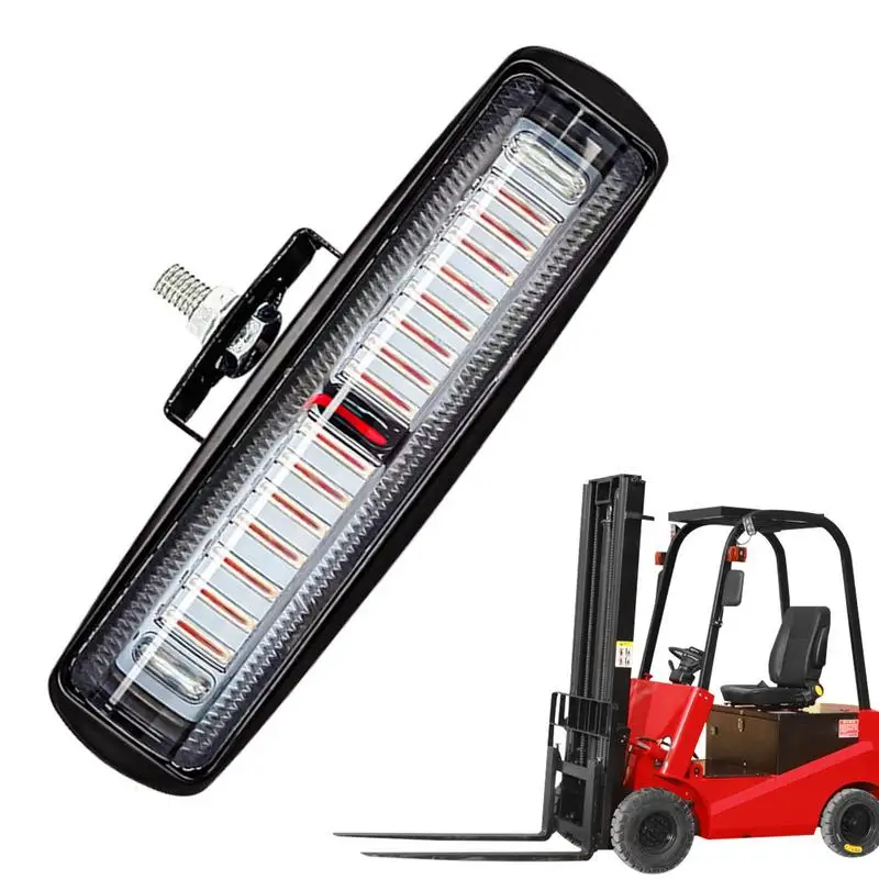 Warning Lights Forklift LED Bar Strobe 30W Flashing Light Waterproof DC 12-80V High Visibility Safety Light Warning Truck Work