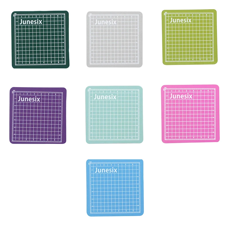 1PC 6*6cm PVC Mini Cutting Mat Board Hand Model 6x6cm Paper Cutting Pad