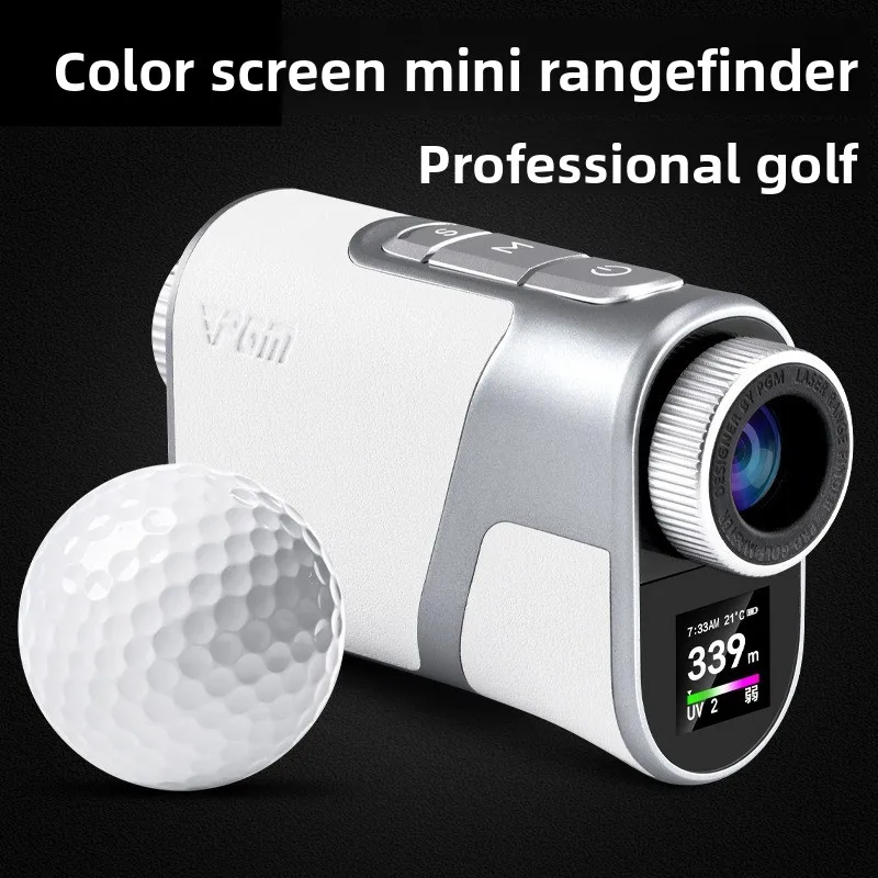Golf color screen rangefinder mini UV detection slope compensation lock flag vibration high precision mini