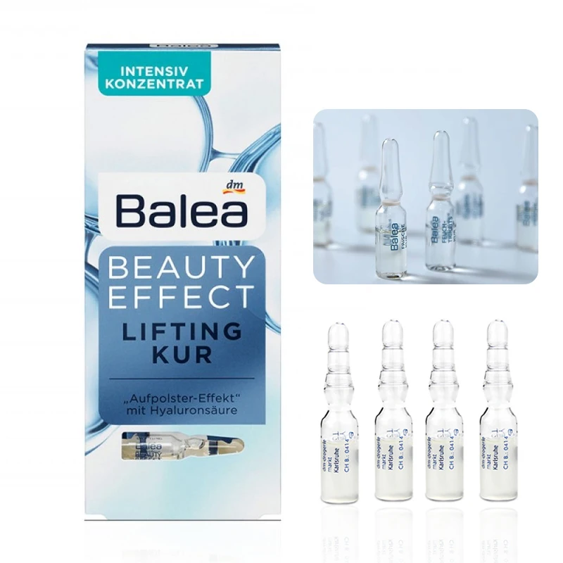 

German Balea Hyaluronic Acid Essence Ampoule Repair Facial Lifting Firming Moisturizing Anti-Wrinkle Whitening Skin Care