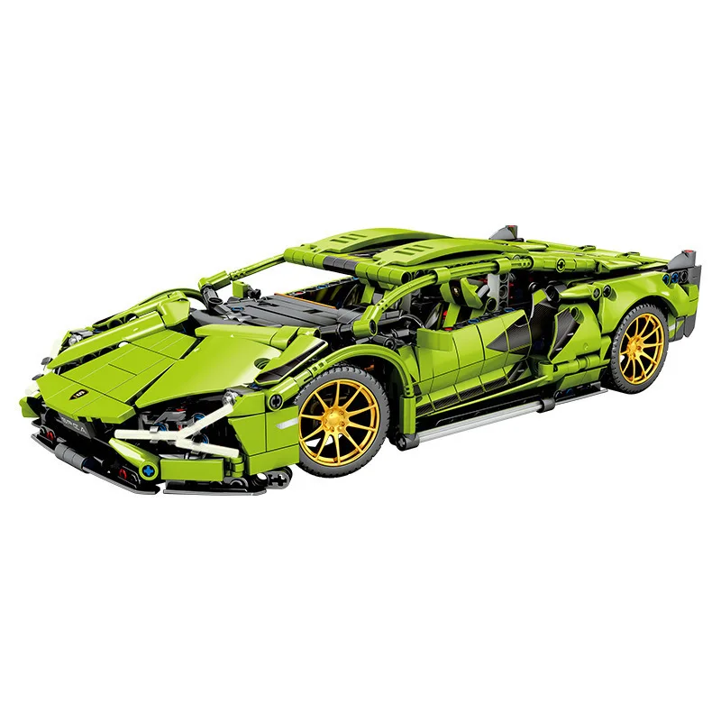 Compatible LEGO 911 Lamborghini Sports car children\'s toy remote control car model