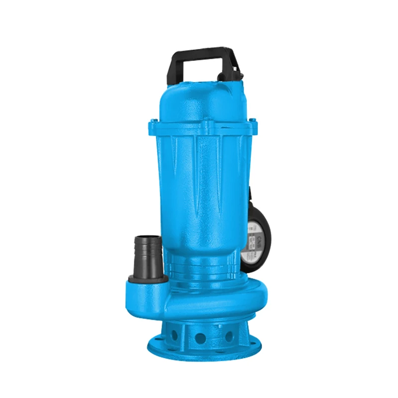 

China 220v 1HP 2HP electric water copper motor portable sewage submersible pump
