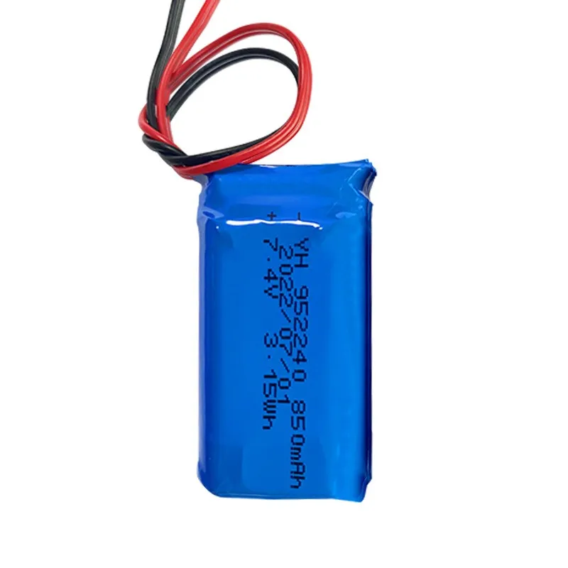 buy more will cheap 952240 Polymer lithium battery 4.2V pouch battery LED light Bluetooth speaker rechargeable lithium battery