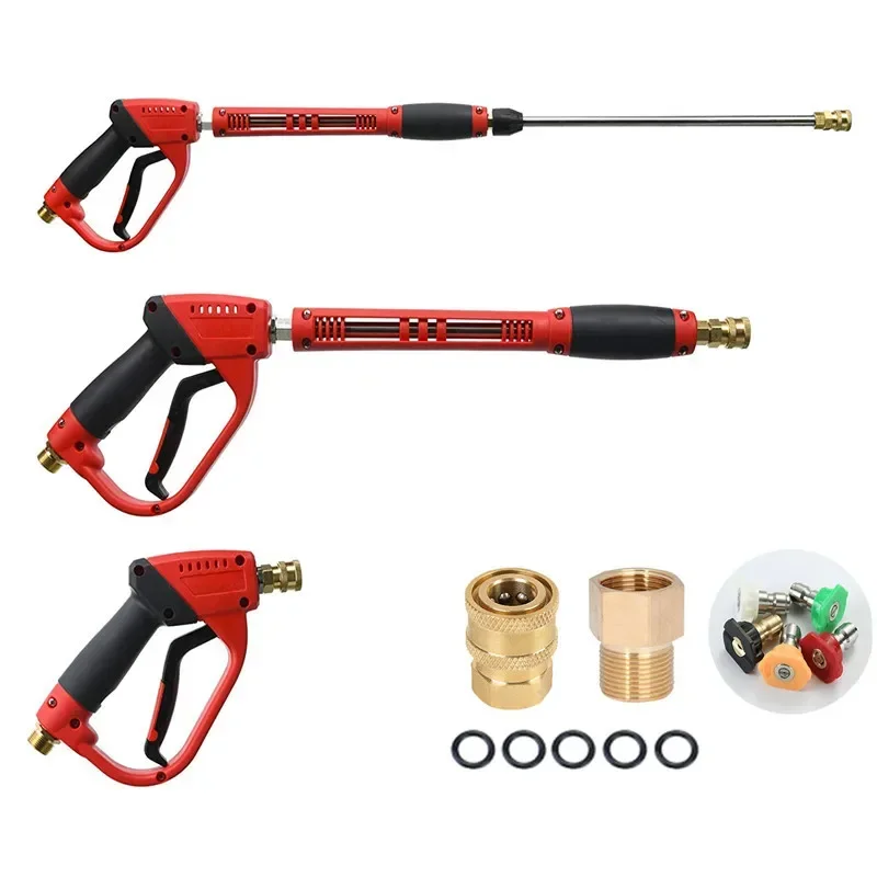 

Car Wash High Pressure Home Water Gun Hose Garden Cleaning Car Tools 3 Ways of Working