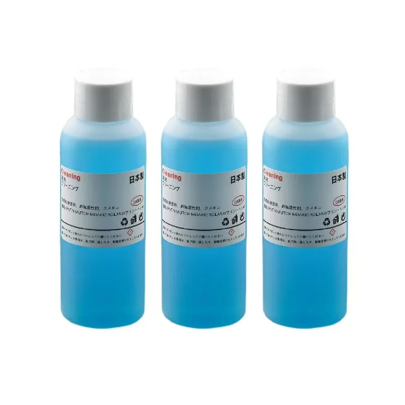 100ML DTF Cleaning Liquid Cleaner Unblock Printhead Washer L1800 1390 L805 DX5 DX6 DX7 i3200 XP600 Print Head Clean Unclog