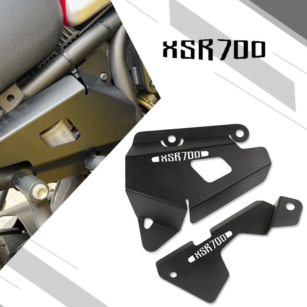 

For Yamaha XSR700 XSR 700 2019 2020 2021 2022 2025 Motorcycle Accessory Side Panel Frame Cover Brake Reservoir Guards Protector