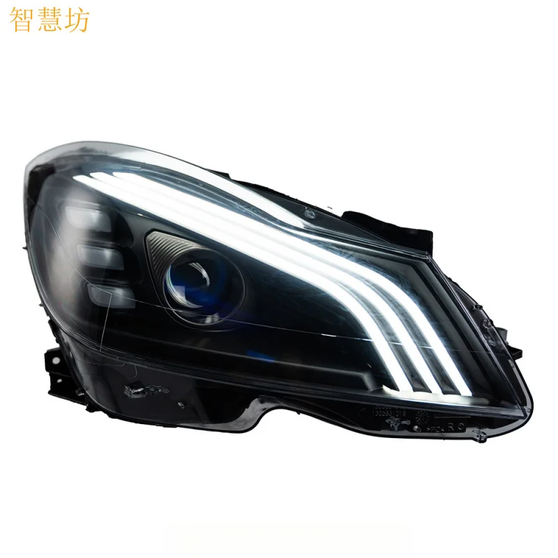 

Suitable for 11-14 Mercedes-Benz C-Class W204 Headlight Assembly C200 C260 Modified LED Lens Upgrade Signal