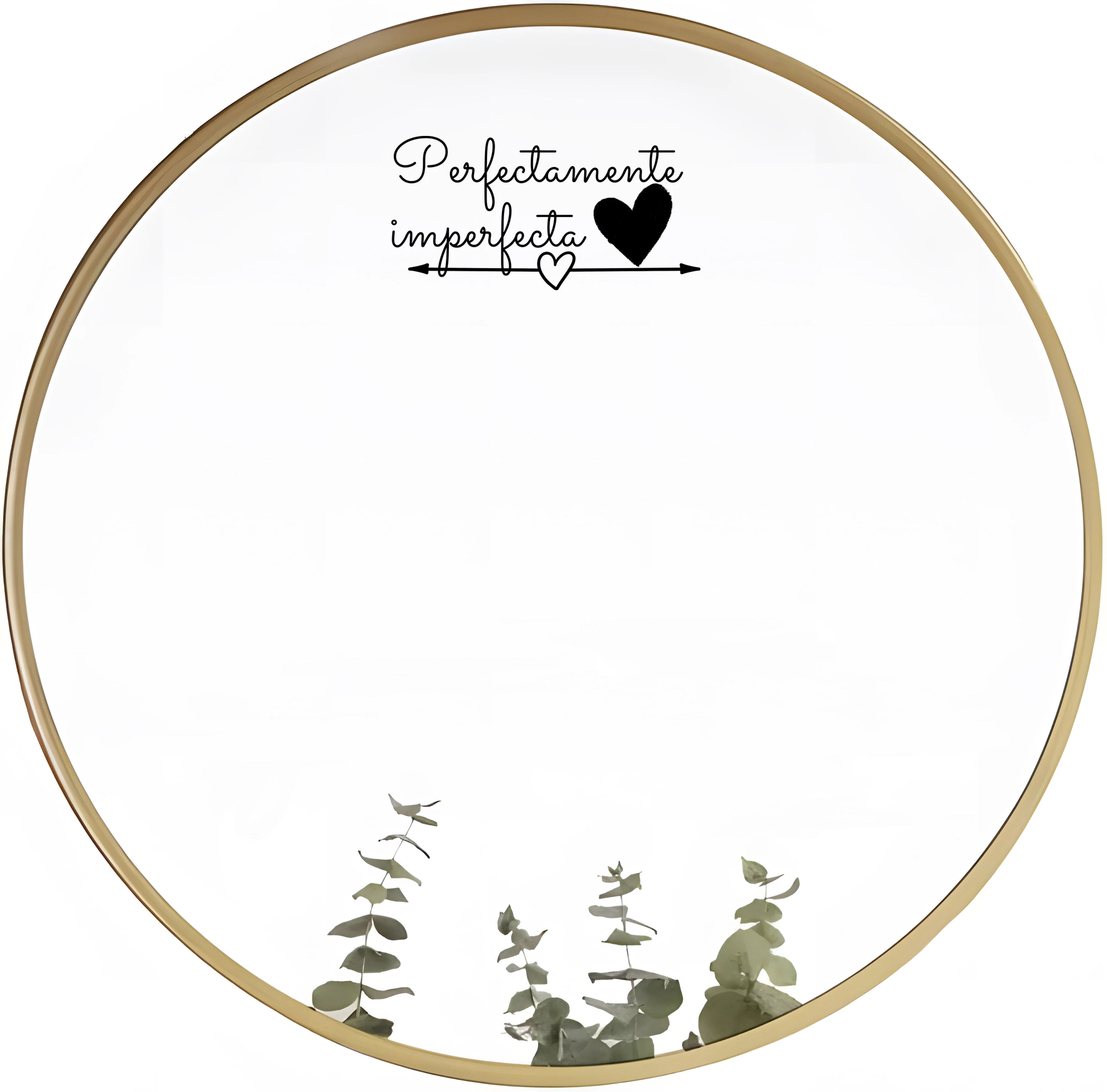 

Perfectamente Imperfecta Mirror Decals Car Stickers Auto Body Art Vinyl Decal for Laptops Cars Bikes Phone Covers
