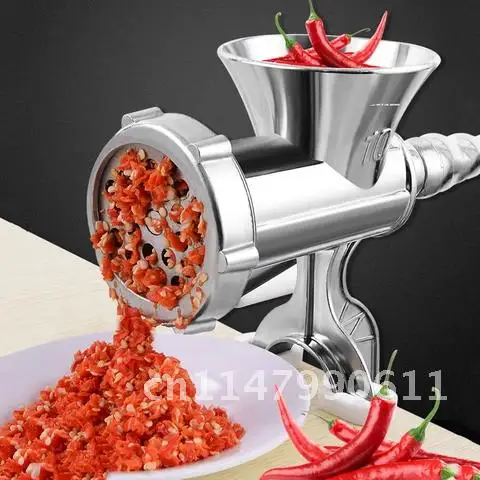 

Ручная мясорубка, электронная зеркальная многофункциональная резак для овощей, кухонный измельчитель, наполнитель для сосисок