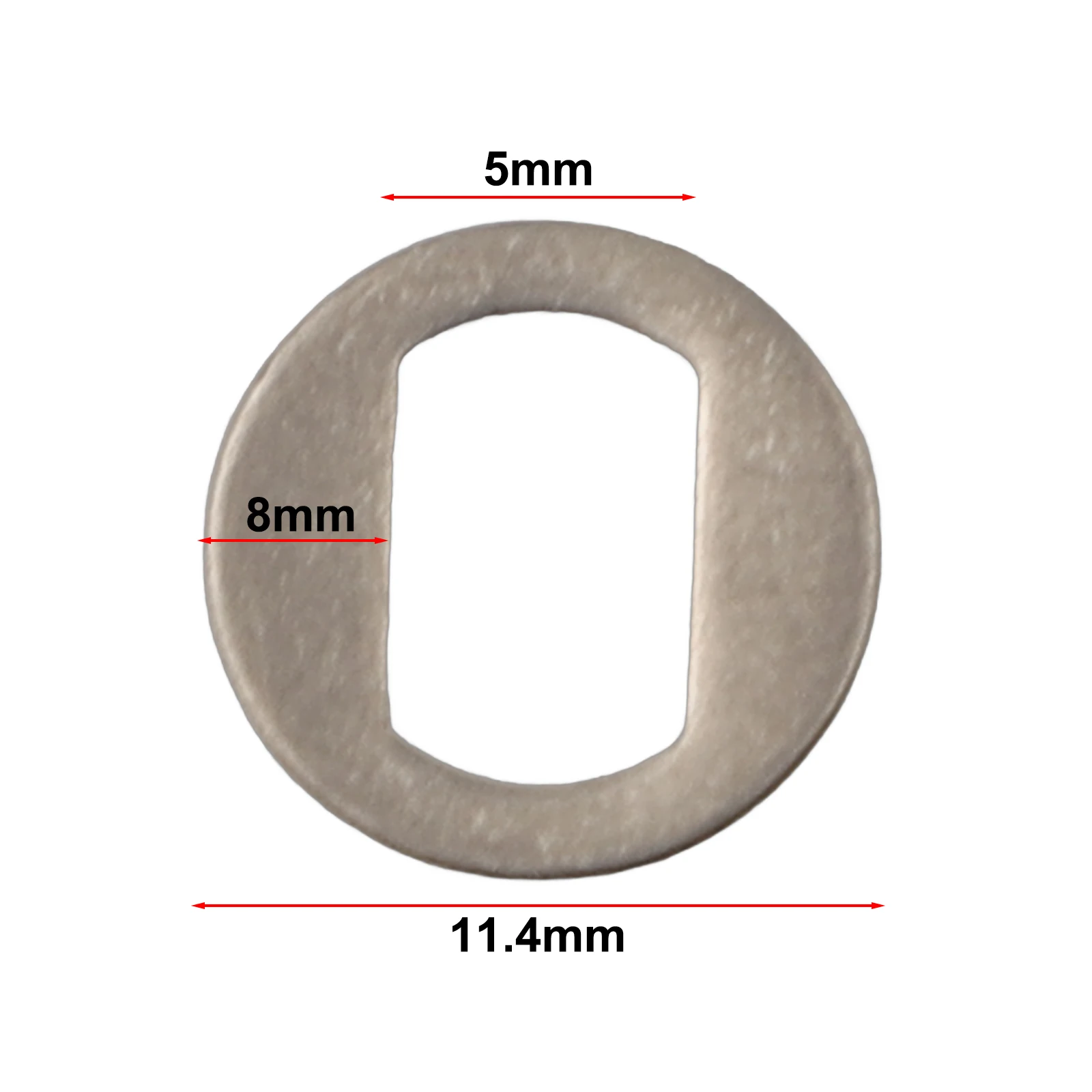 1pcs Metal DIY Washers 11.4mm Gasket For DAIWA For TATULA CT/CS Baitcast Reel Rocker Handle Force- Leakage Gasket Fishing Tackle