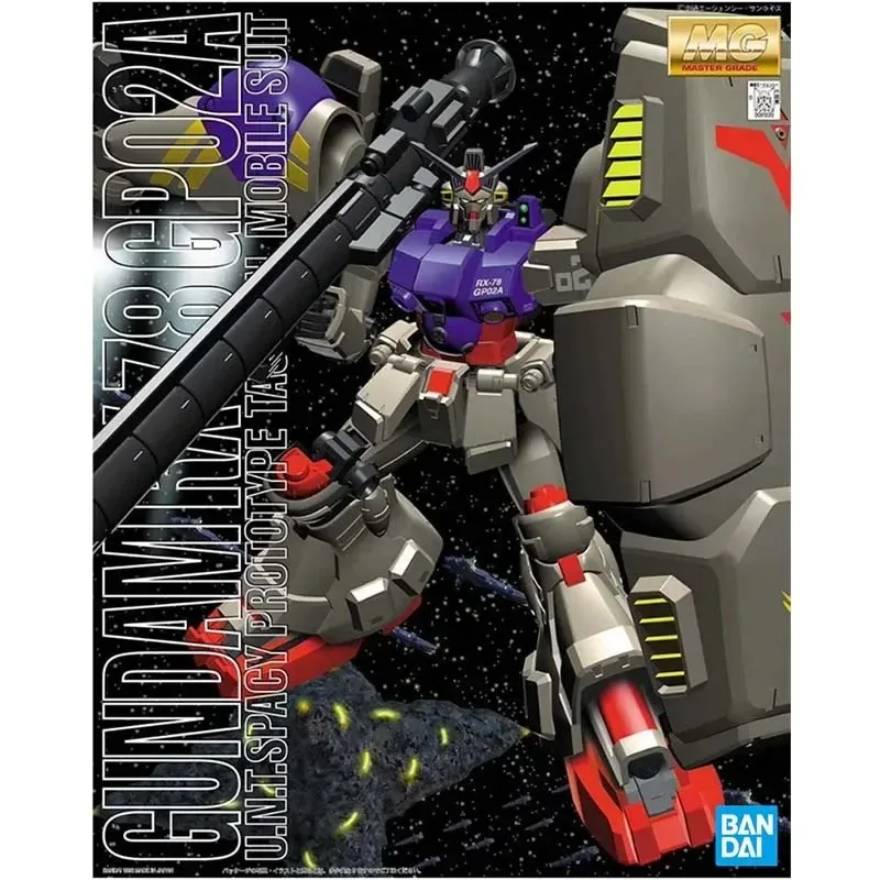 Bandai Gundam Model Kit MG RX-78 GP01 Zephyranthes GP02A GP03S G04 Action Figure Gunpla Building Kit Anime Figures Toy Gift view 4