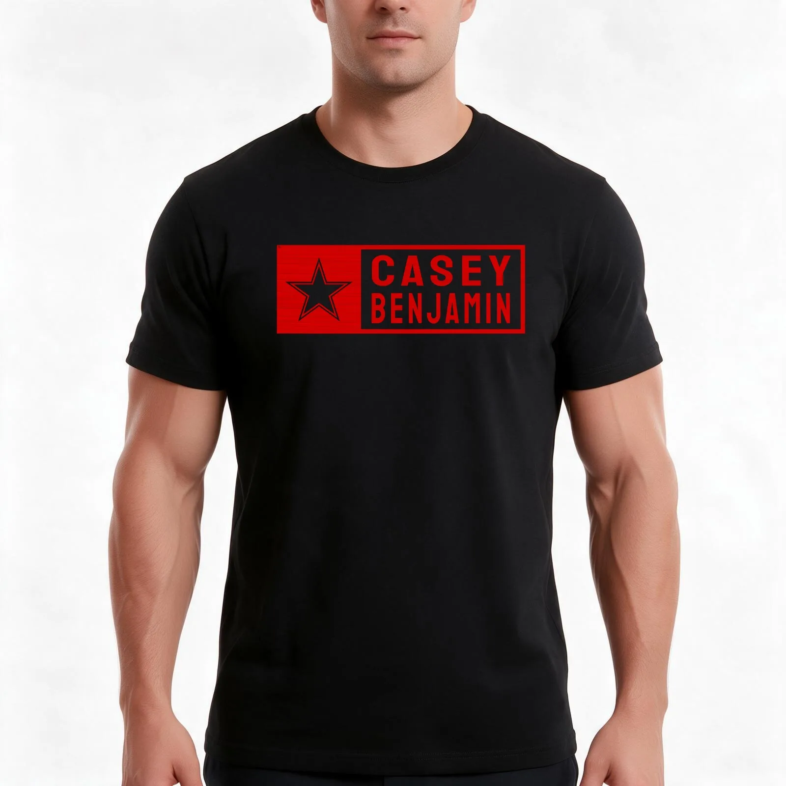 Casey Benjamin Music D27 T-Shirt, Summer Casual Cotton Tee, Oversized Streetwear Tops, Vintage Graphic Print, Unisex Men Women