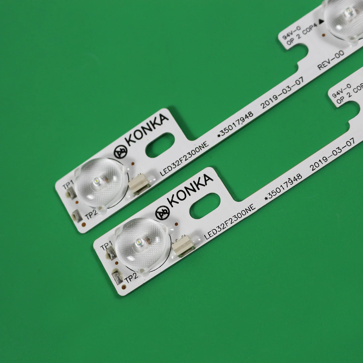 1/5/10/35 комплектов светодиодная лента для подсветки телевизора, 4 шт., 3 лампы, 6 В для KONKA LED32F2300 LED32F2300NE LED32F2300FX 35017946 35017947 35017948