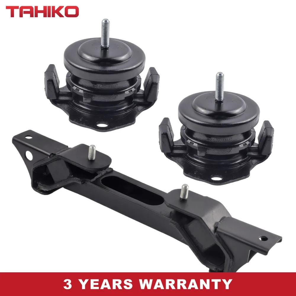 3PCS Engine AND Trans Mount Set Fit For 2001-2006 Mitsubishi Montero 3.5/3.8L A4626, A4615,MR448194, MR510056, 2010500655