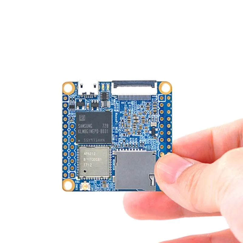 NanoPi NEO Air 512 ميجا بايت رام واي فاي وبلوتوث، 8 جيجا بايت/32 جيجا بايت eMMC Allwinner H3 رباعي النواة Cortex-A7