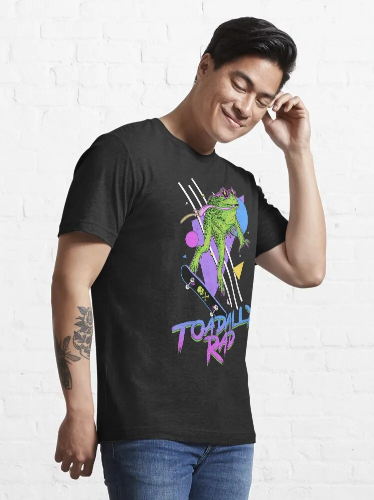 Toadally Rad Essential T-Shirt Men Women Clothes Oversized Cotton Tees