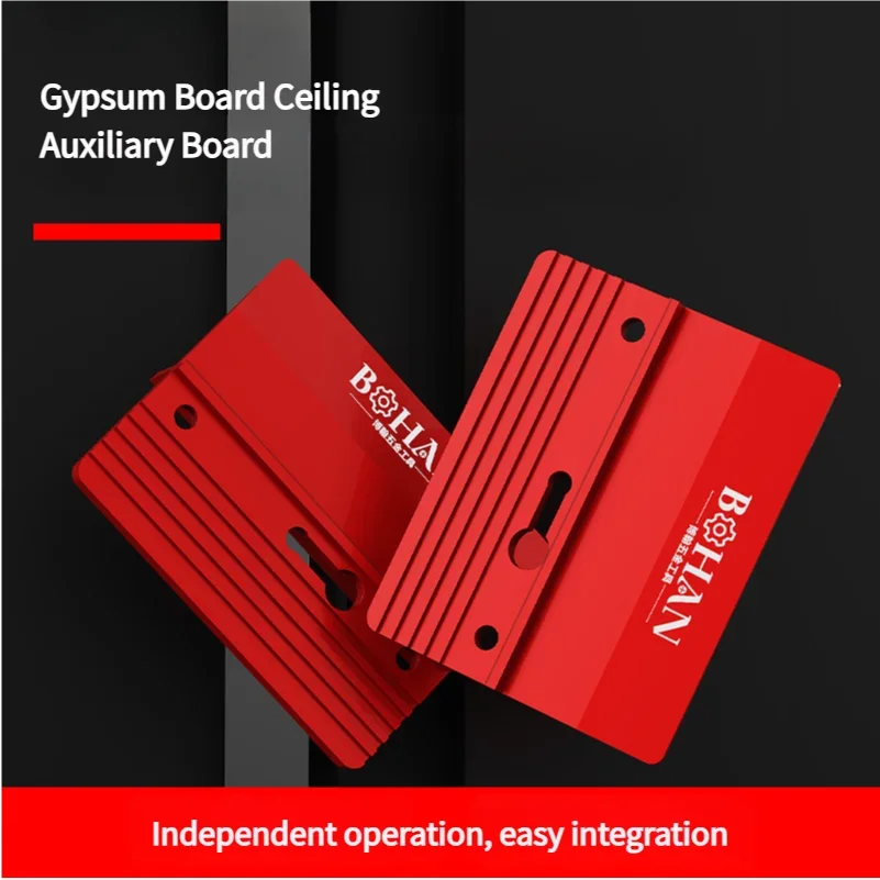 

2 шт., инструмент для установки гипсокартона, инструмент для крепления гипсокартона, потолок комнаты, украшение наклонной стену, плотницкий инструмент, пластина для позиционирования потолка