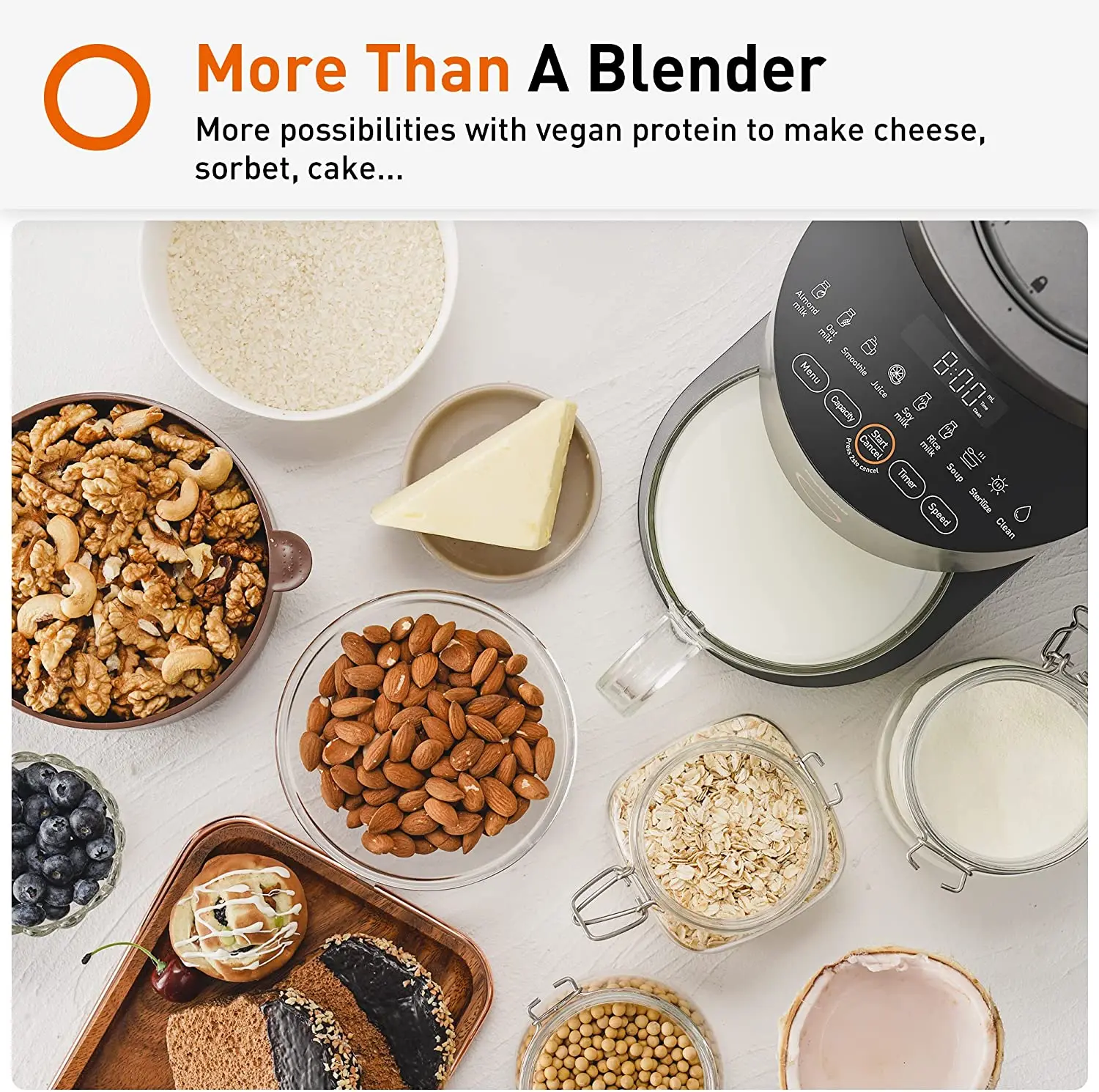 Блендер Joyoung для приготовления смузи, 40000 об/мин