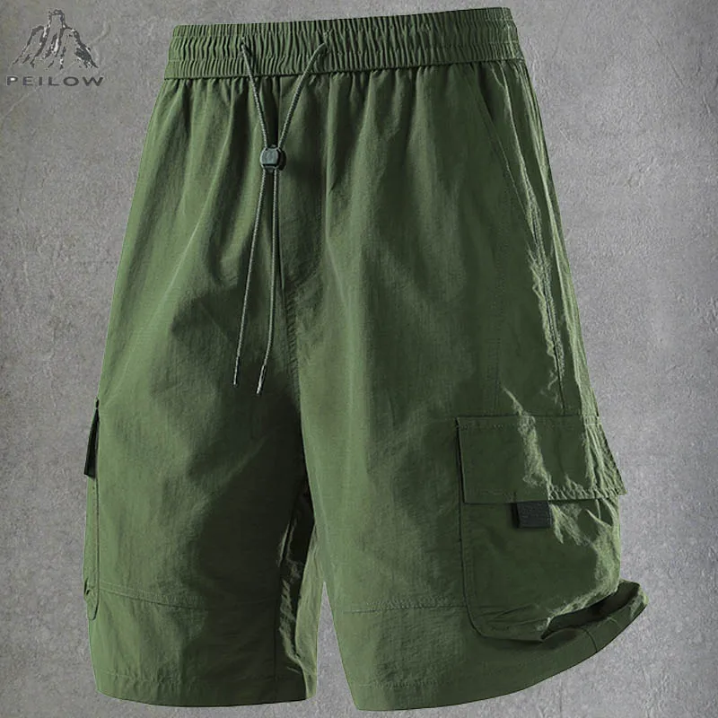 Men's Hiking Cargo Shorts Quick Dry Lightweight for Outdoor Golf Fishing Shorts Casual with Multi Pockets Joggers Running Shorts