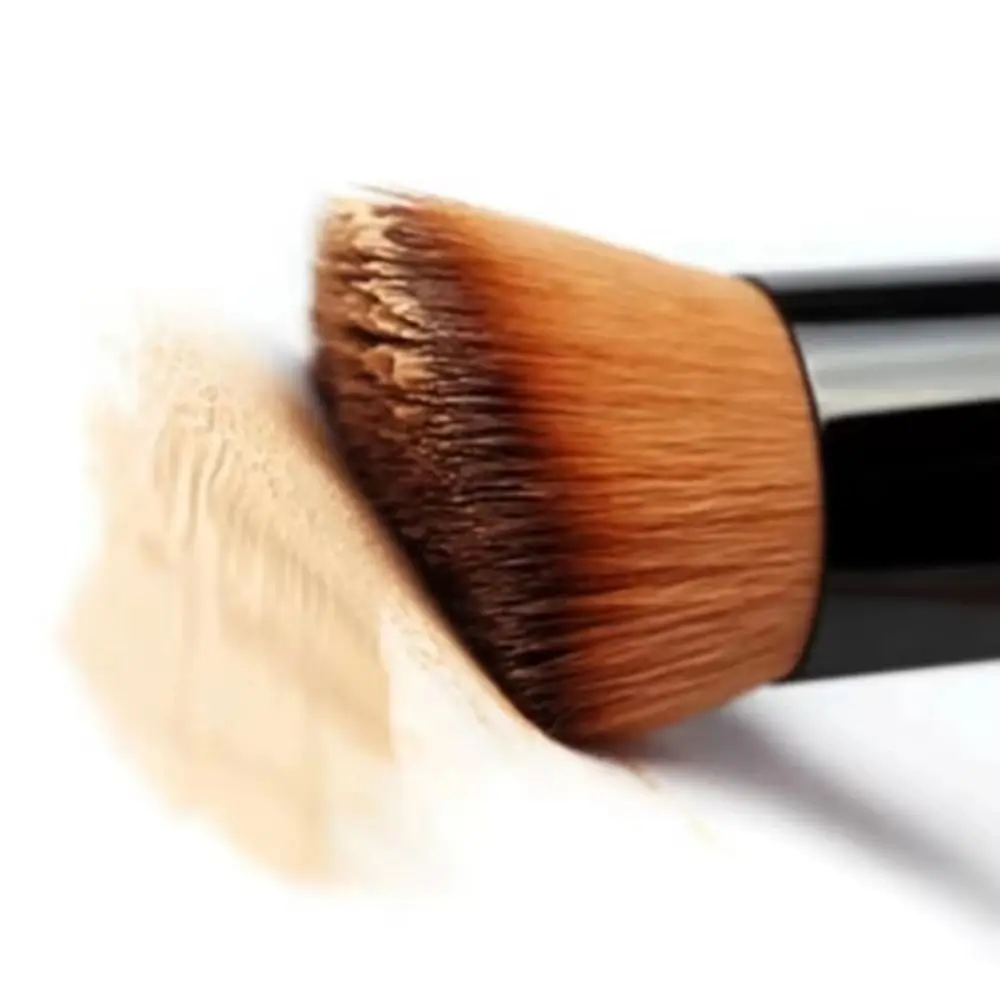 Portable Angled Makeup Brushes Soft Flat Top Foundation Brush Multifunctional Professional Concealer Makeup Brushes