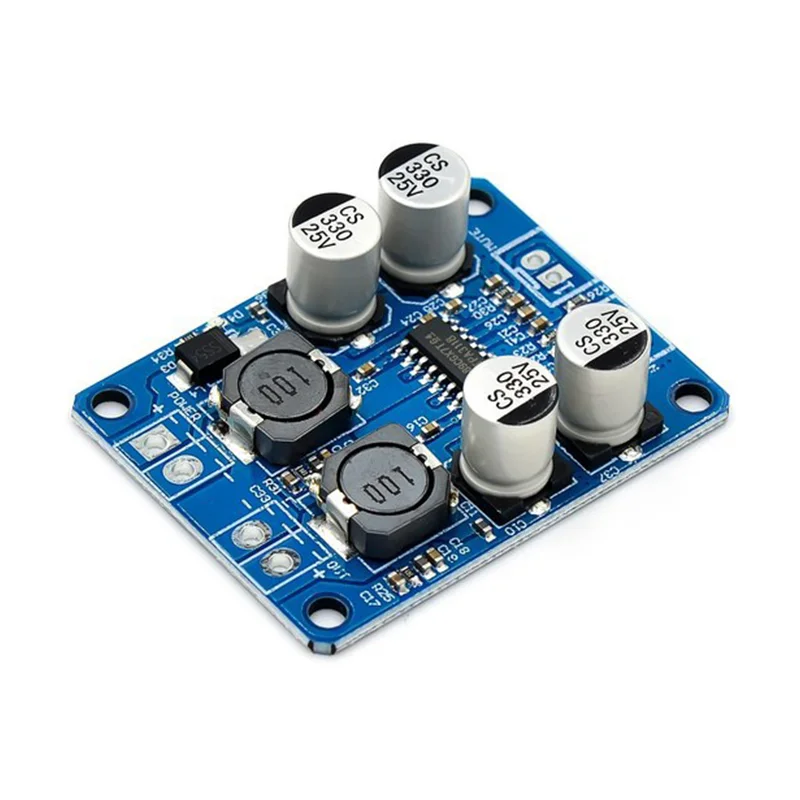 32-контактный чип, оригинальный TPA3118, 12 В-24 В постоянного тока, моно цифровой аудиоусилитель мощности, модуль усилителя 30 Вт, 60 Вт, модуль цифрового усилителя