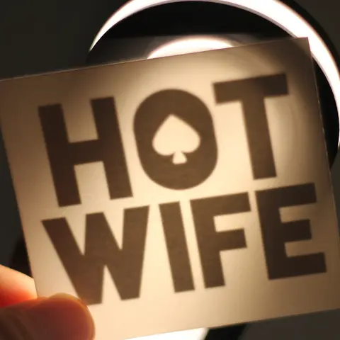 Vattentätt klistermärke för Hotwife 2, Cuckold tillfällig tatuering, tillfällig tatuering för vuxna. 10 best sales örttatuering - №10