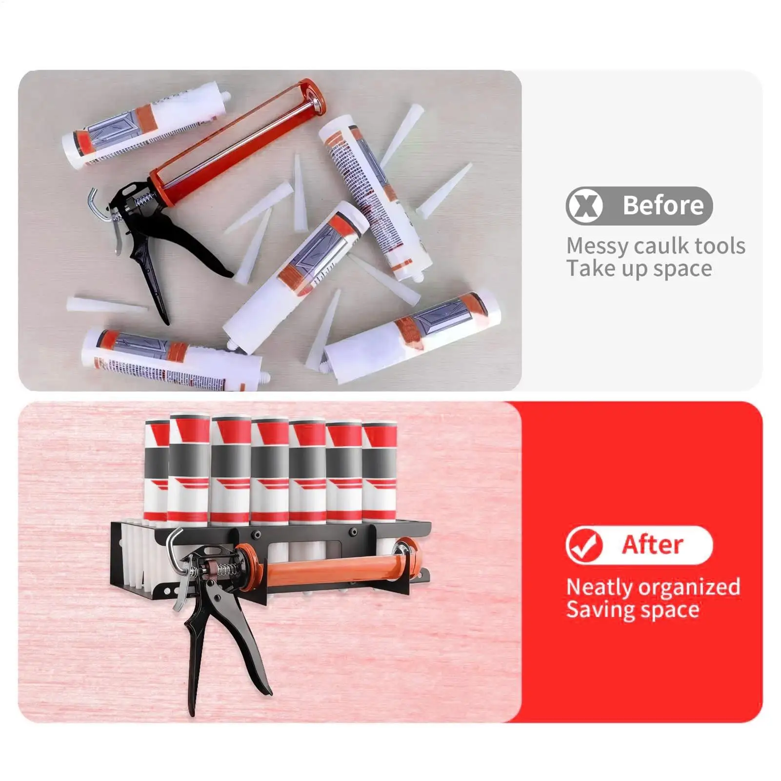 

Стеллаж для хранения, настенный органайзер для экономии места, полка для хранения герметичной трубки, органайзер для ремонта общежития, гаражная мастерская, гостиная