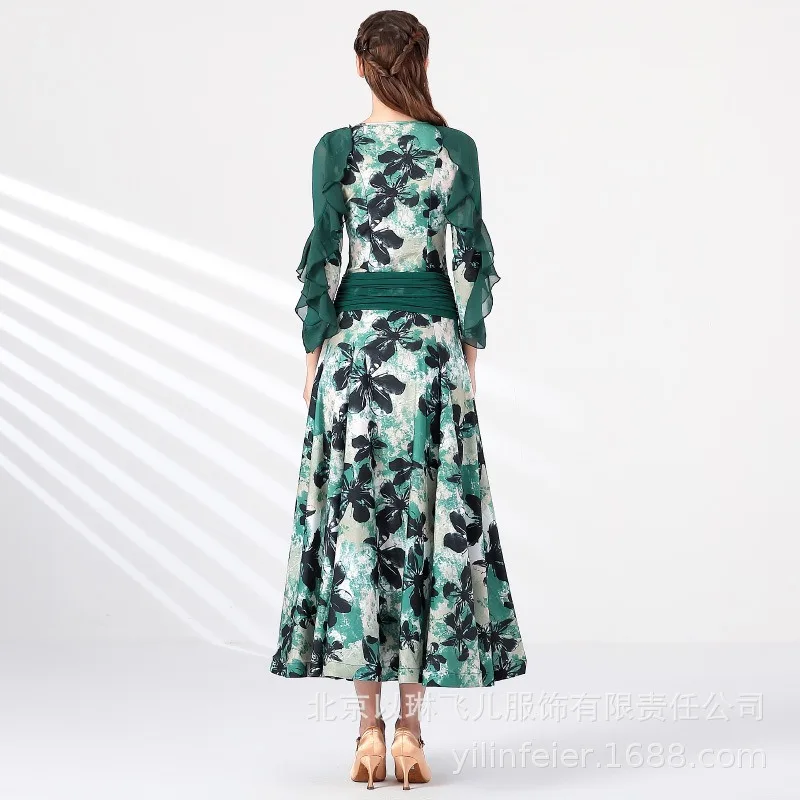 تخصيص جديد الكبار فستان رقص حديث MY867 قاعة الرقص الوطنية القياسية فستان رقص الفالس أزياء الرقص الاجتماعي