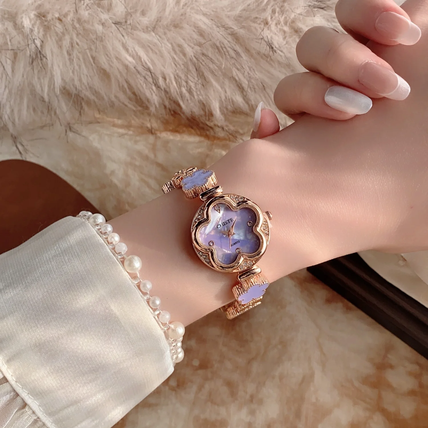 Ladies Flower Bracelet Watch for Women New Arrival Bestseller Colorful Quartz Watches Wristwatches Dress Clock Female Relogio