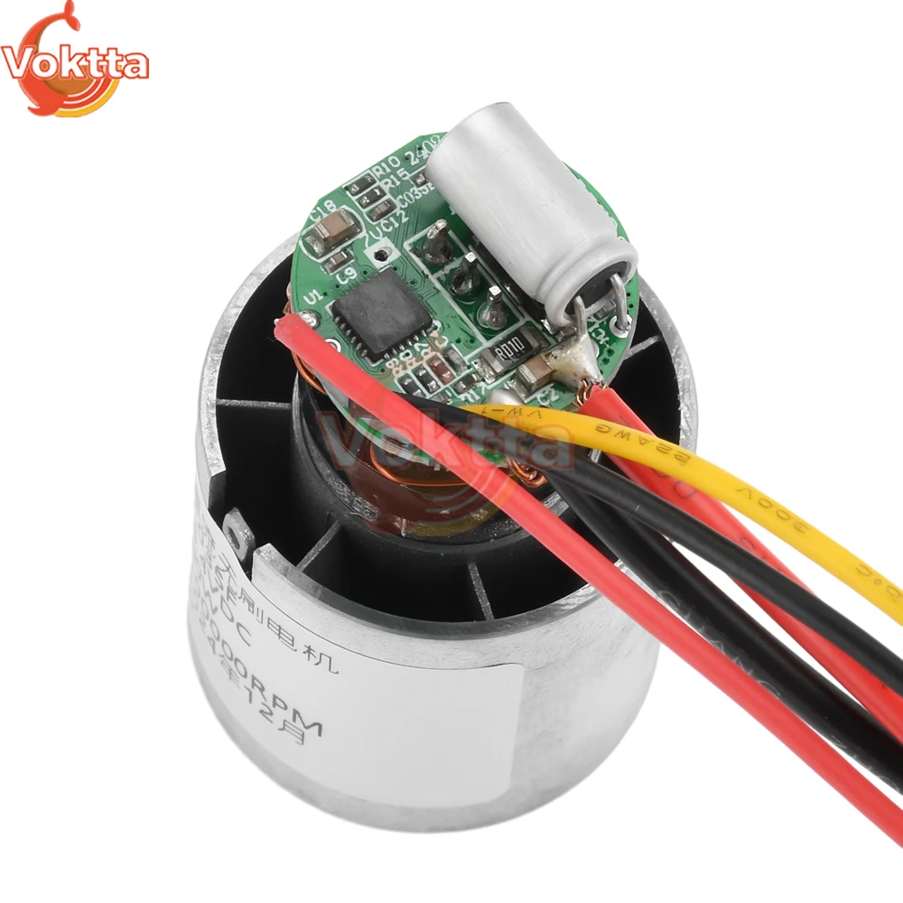 DC 7-24V 100000RPM BLDC 3-Phase Brushless Motor Ultra-high Speed Motor Driver CNC Aluminum Impeller Fan Controller
