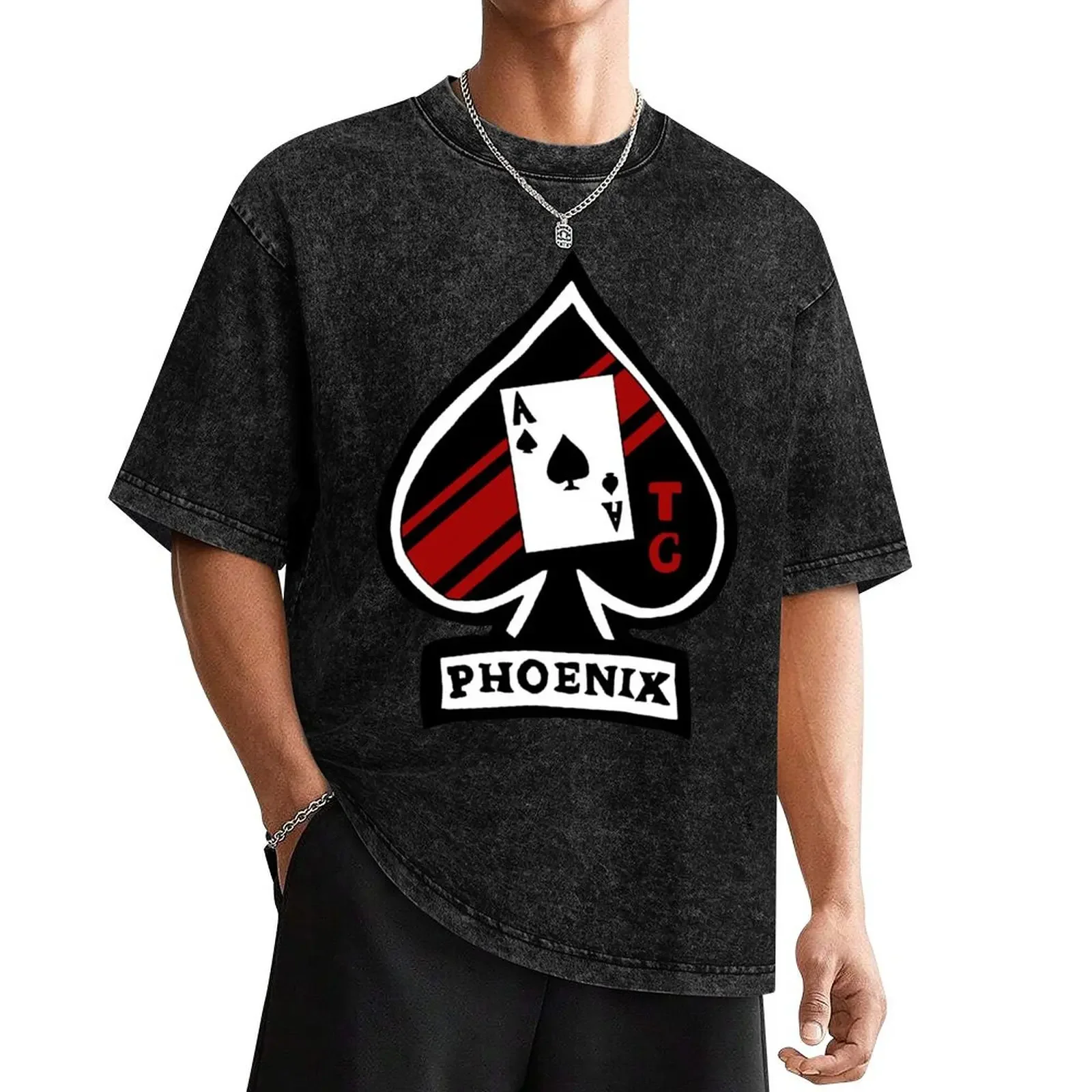 

phoenix logo blue T-Shirt oversizeds baggy shirts cute tops heavy weight t shirts for men