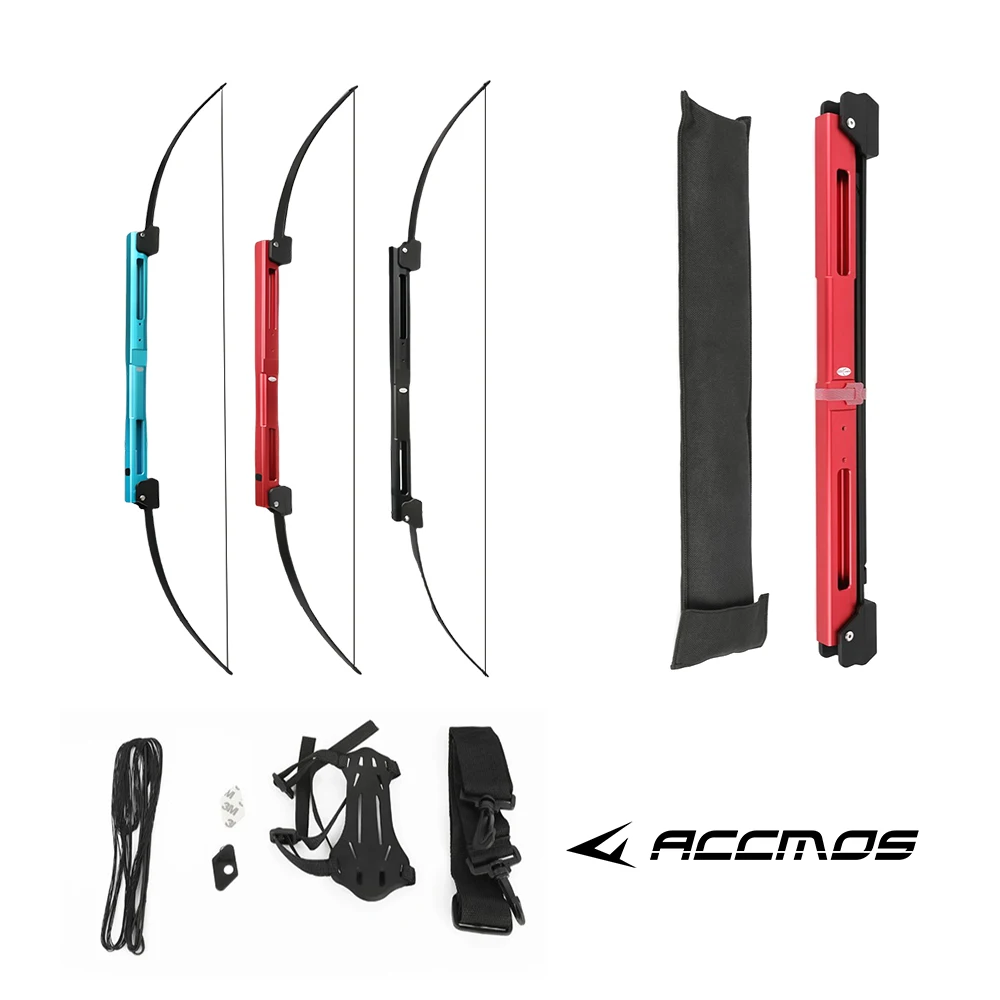 

Archery Folding Bow 35lbs Straight bow Recurve bow 58'' for Outdoor Camping Survival Portable Hunting Bow