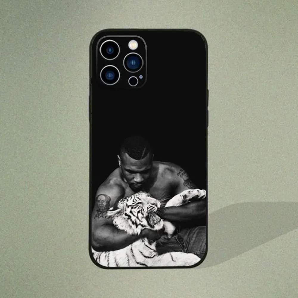 Mike T-Tyson  Phone Case  For IPhone 16,15,14,13,12,11,Pro,Max,Mini,8,7,Plus,SE2,X,XR,XS,MAX Silcone Soft Covers