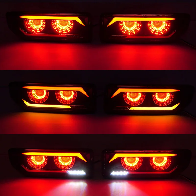 Automobile LED Tail Light Assembly Car Modification Accessories Driving Brake Turn Signal Lamp Fit For Suzuki Jimny 2019-2024