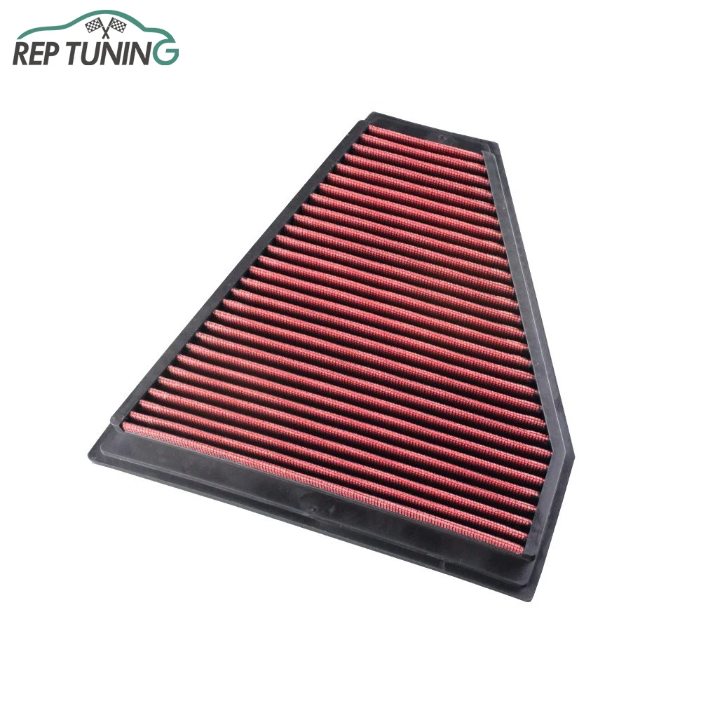 Replacement Panel Air Filter for BMW E81 130 E90 E91 E92 E93 325 330 OEM 13717542294 Washable Reusable Car Cold Intake Filter