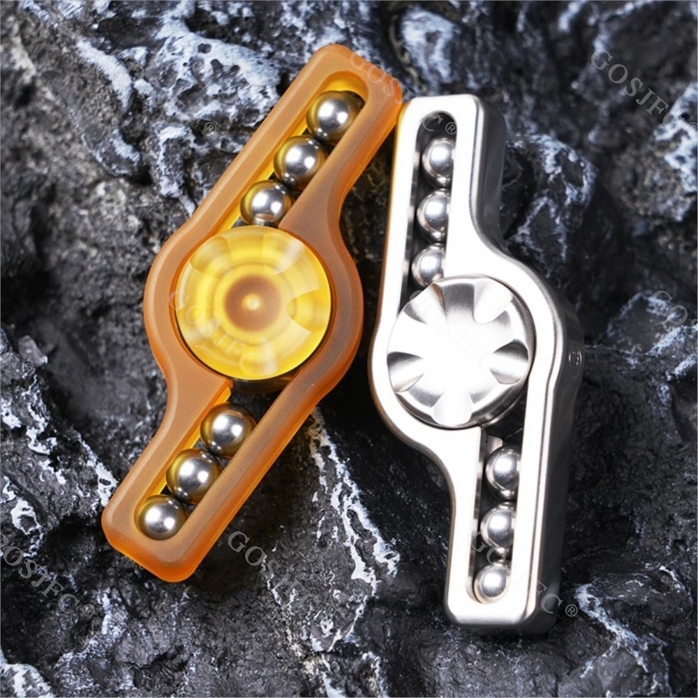 MLD Big Lightning Fidget Spinner Fidget Toys للبالغين PEI Gyro لعبة تخفيف التوتر