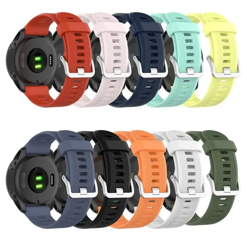 สายนาฬิกาข้อมือสำหรับ Garmin Forerunner 945 Lite สายซิลิโคนสำรองสำหรับ Garmin สร้อยข้อมือ745XT อุปกรณ์สายรัดข้อมือกีฬา