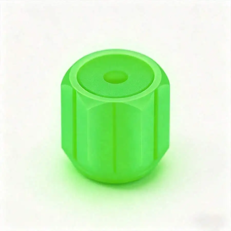 Green Glowing Tire Valve Caps, Universal Glow In The Dark Tire Stem Covers, Luminous Fluorescent Air Valve Caps For Cars, view 5