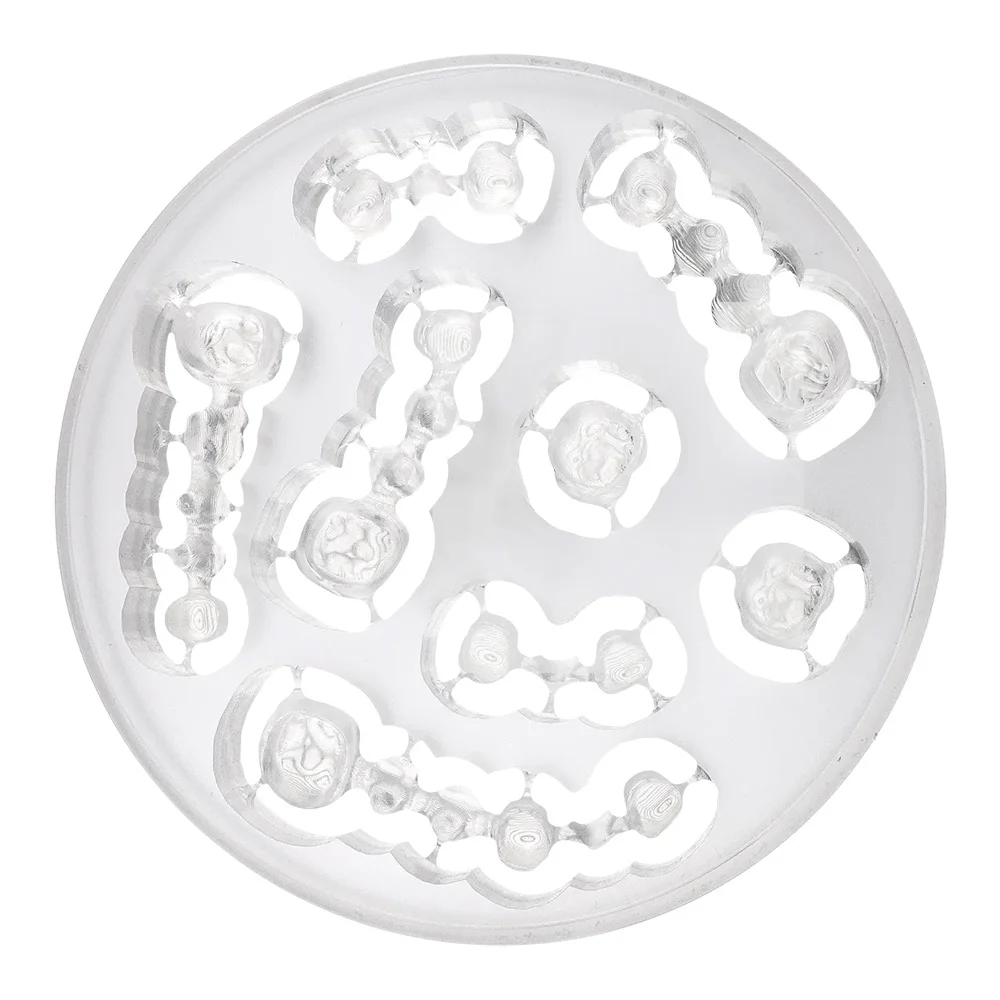 Dental PMMA Disk OD98mm CAD CAM PMMA Block Disc Clear Transparent Color Dental Materials