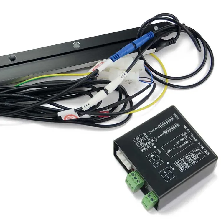 Cortina de luz pasiva para ascensor XAA24590AB5 CEDES SY/TX/RX 2000-16 BCK