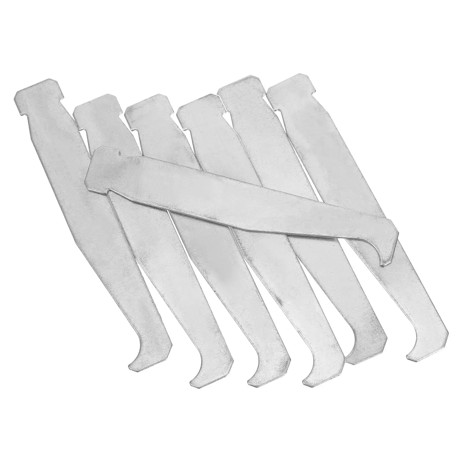 10Pcs Chainsaw Guide Bar Groove Cleaner Hardened Rail Cleaning Hook No Disassembly Chain Bar Tool for Quick Forestry Garden