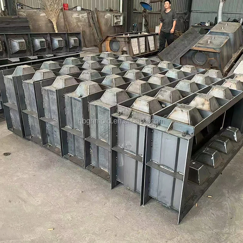 البيع بالجملة لقوالب كتلة الخرسانة مقعرة محدبة بأحجام وأشكال مختلفة قوالب حقن البلاستيك #6