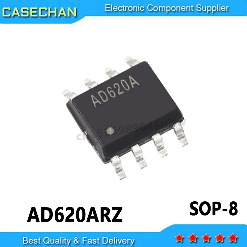 5 個 AD620AR AD620 AD620A AD620ARZ SOP-8