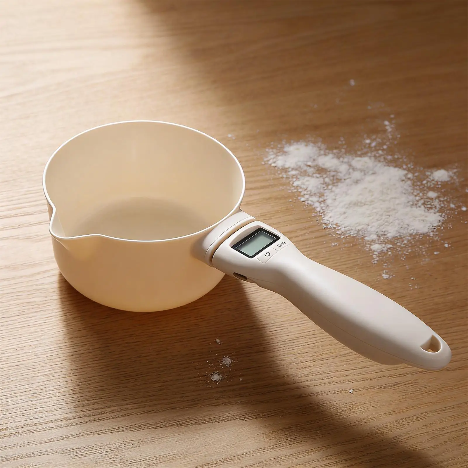 

Kitchen Measuring Spoons Weighing Scoop Tool with LCD Screen Electronic Measuring Spoon for Bakers Chefs Pet Owners Cooking